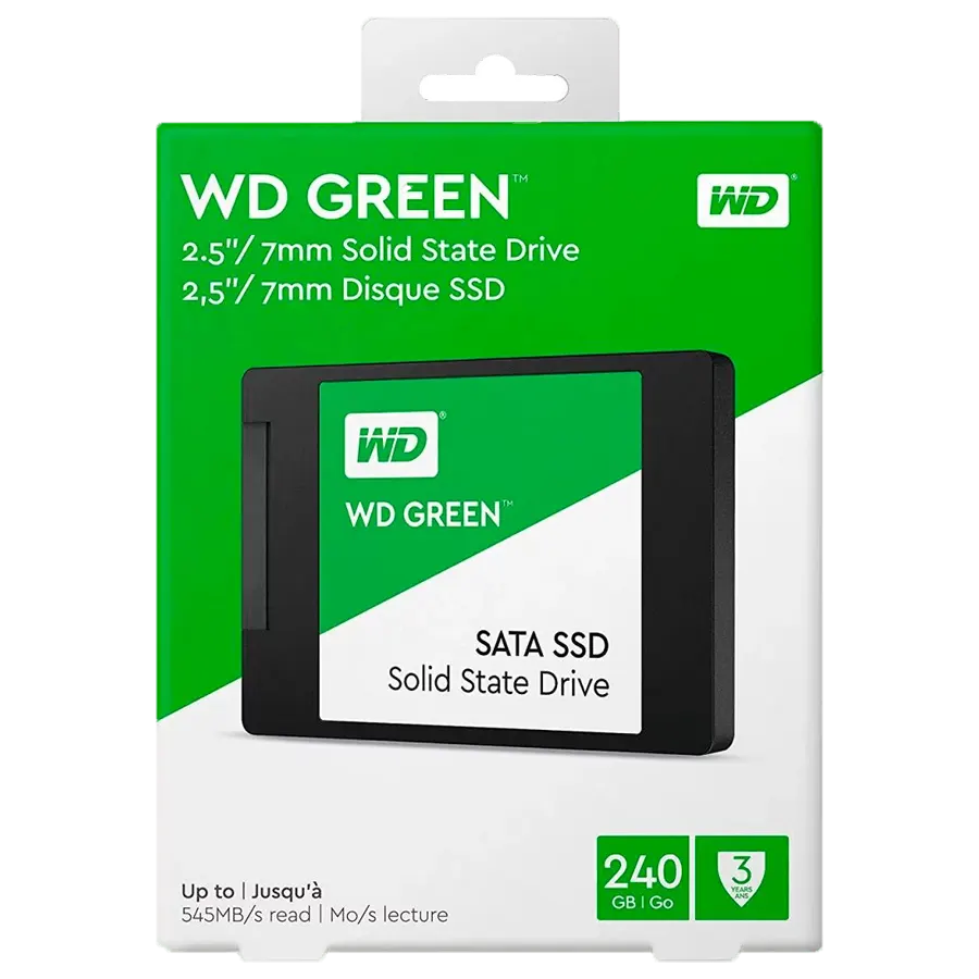 Disco Sólido SSD Western Digital WD Green 240GB SATA 2.5"